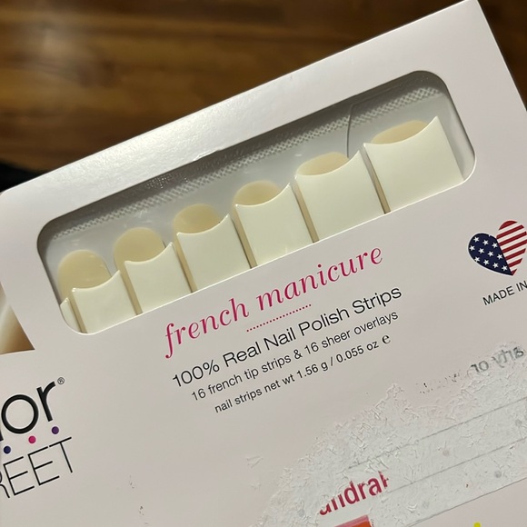 ColorStreet Nail Strips 3-pack French Manicure(2)/Yellow - Picture 3 of 3